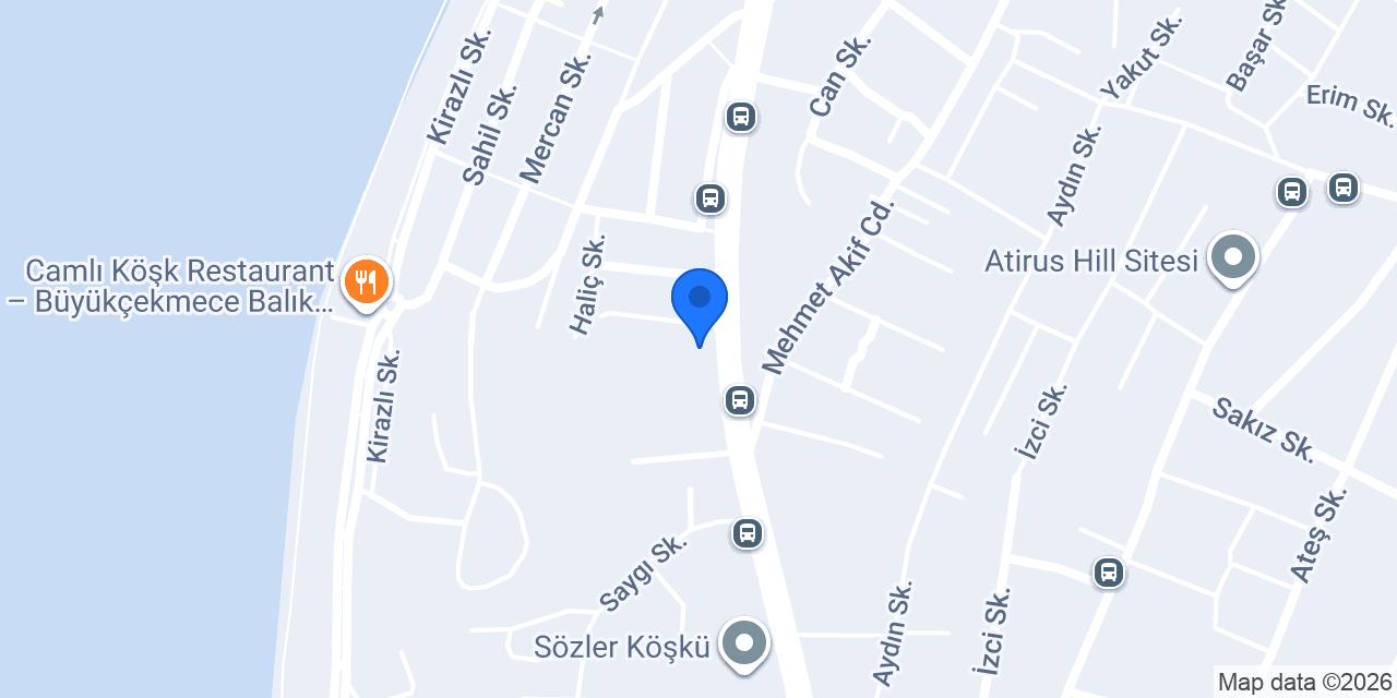 Atirus ANKA Otel konumu