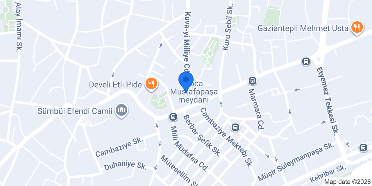 Unkap Pastanesi konumu