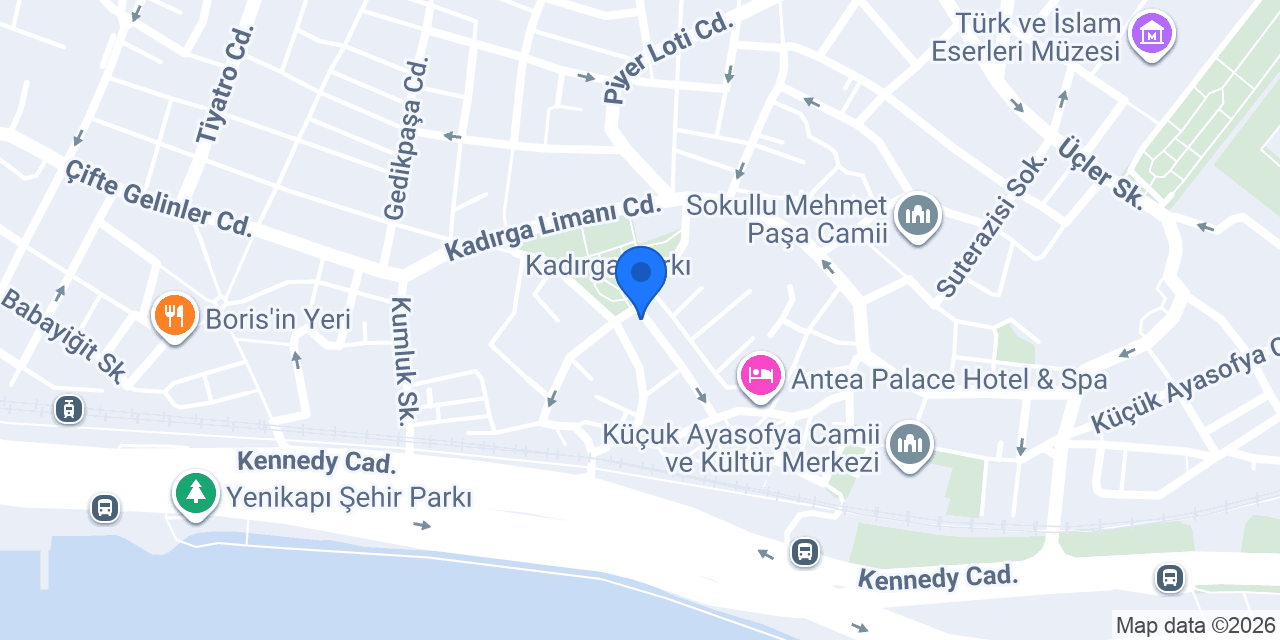 Royal Suites Sultanahmet konumu