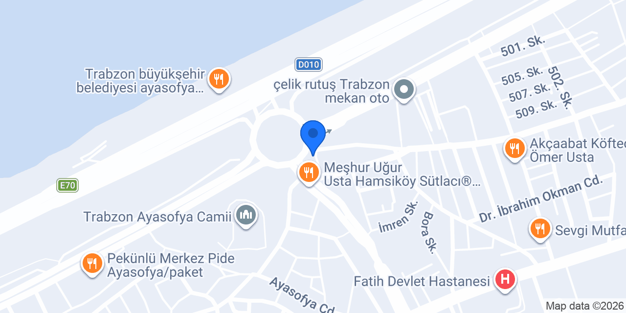 Ateşler Orman Ürünleri konumu