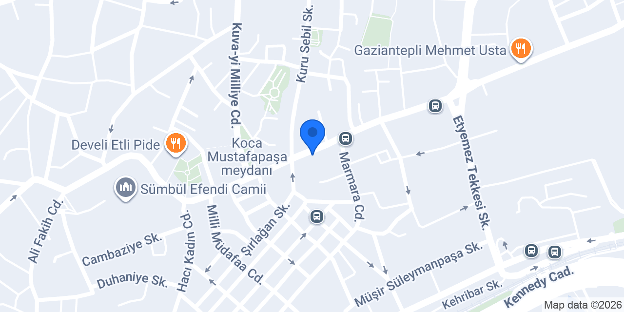 Nizam Usta Burma Kadayıf & Baklava konumu