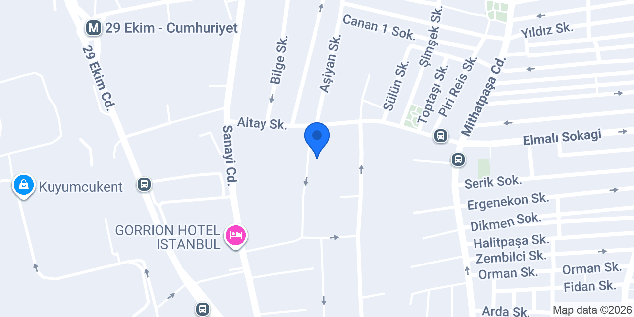 İnkılap Kitabevi konumu