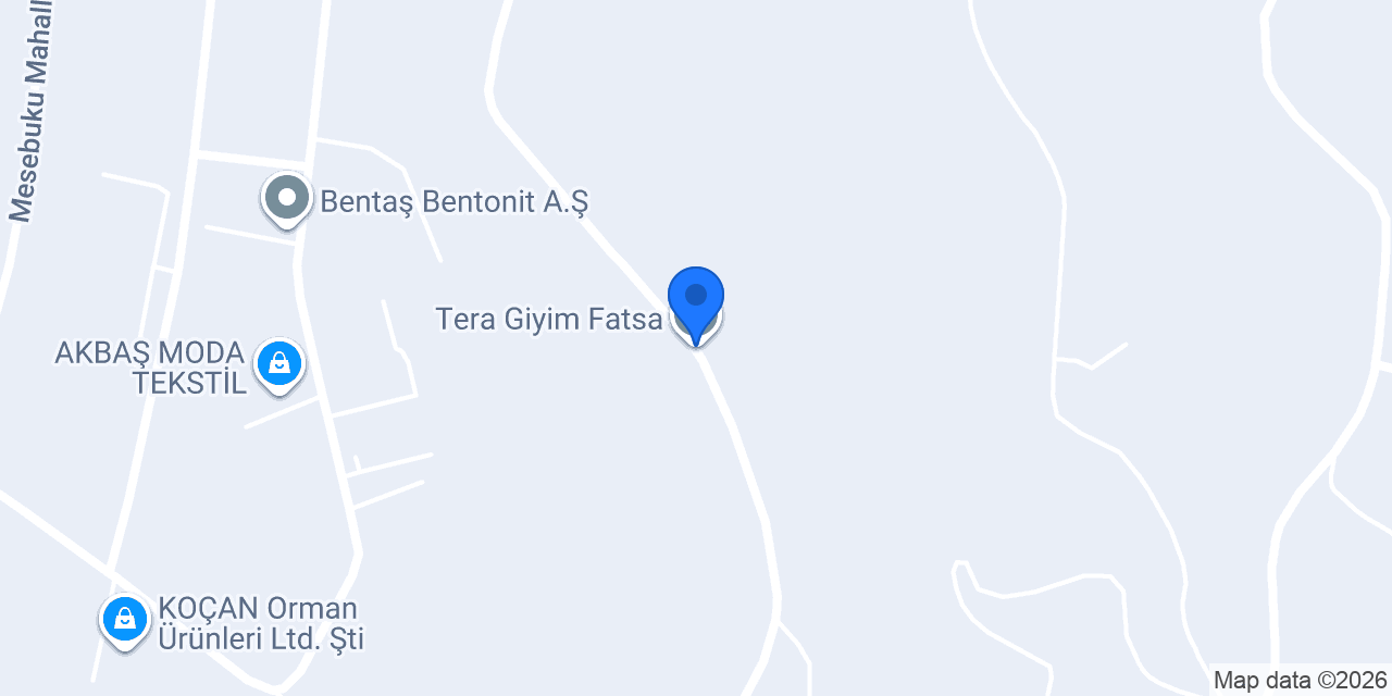 Tera Giyim Fatsa konumu