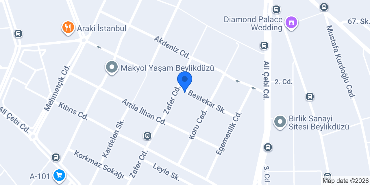 Sua Rent A Car konumu