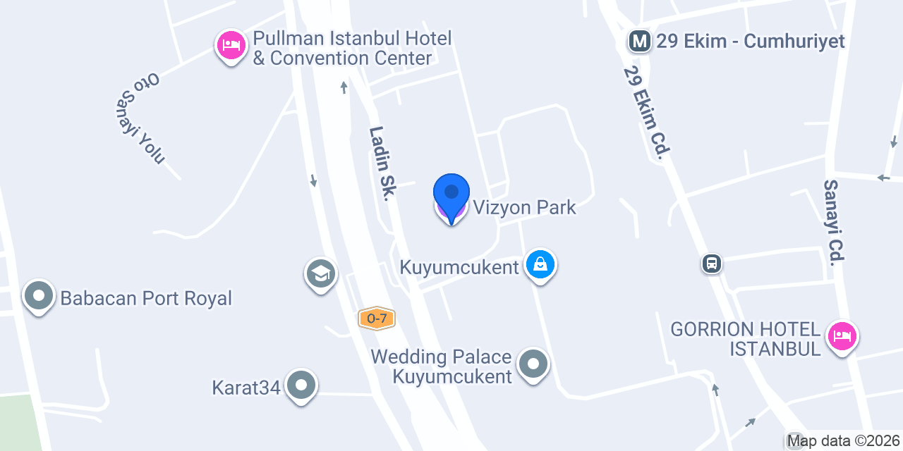Vizyon Park konumu