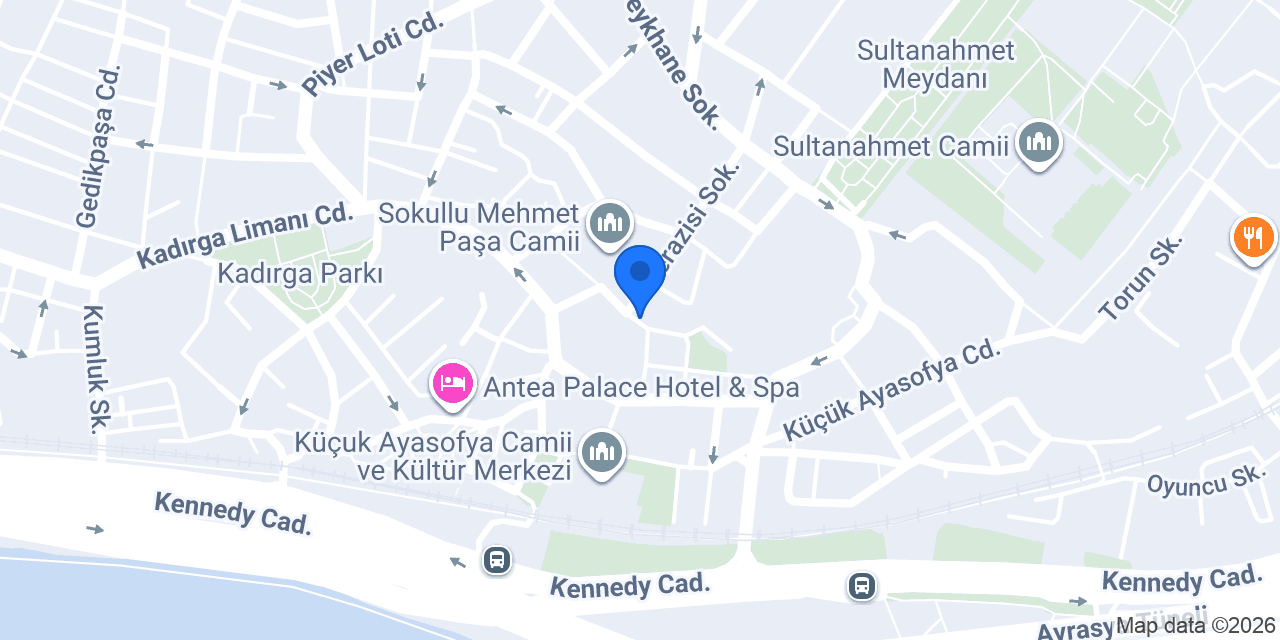 Sultanahmet Çeşme Hotel konumu