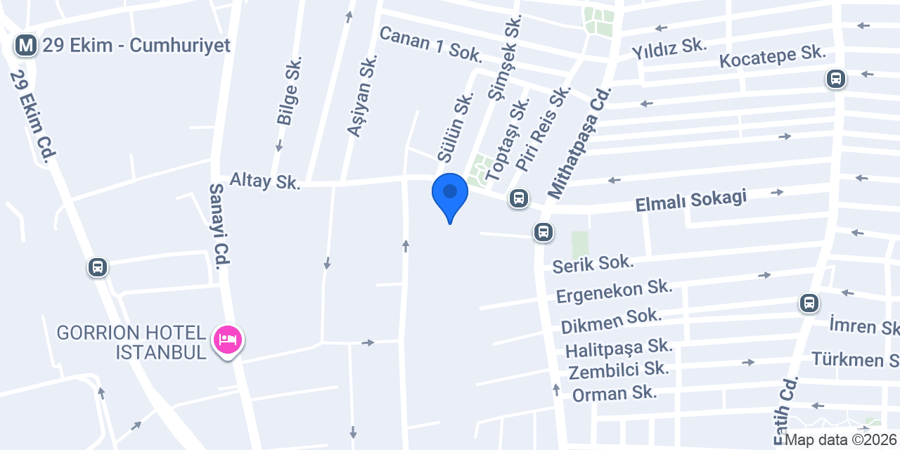 Erna Şirketler Grubu konumu