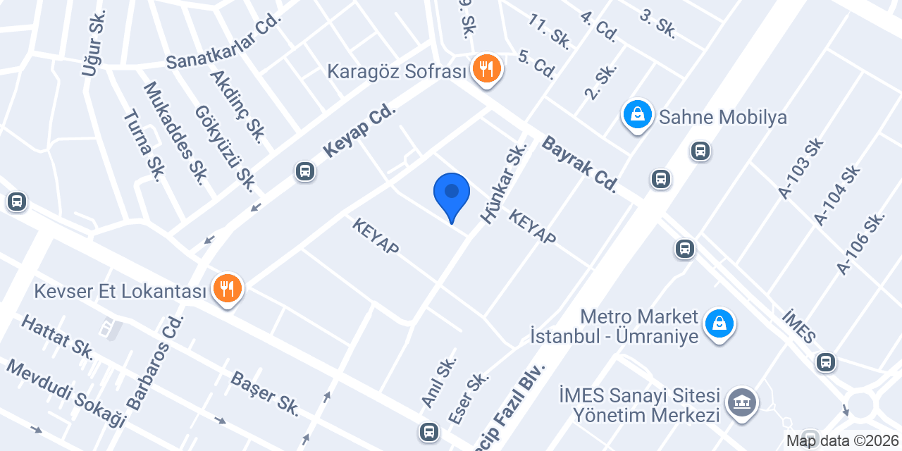 Davetiye Evi konumu