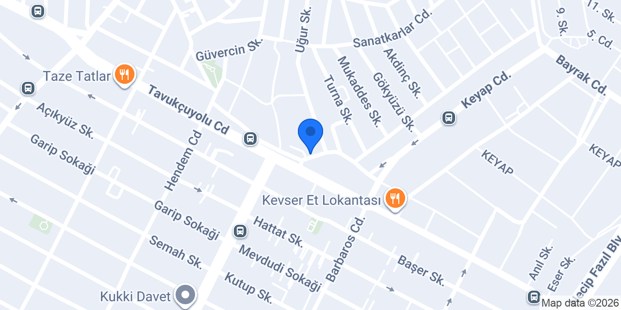 Bilgiçağı Koleji konumu