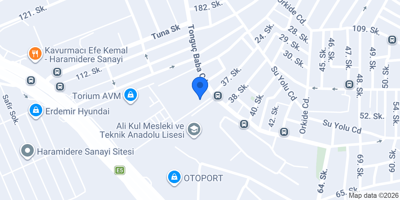 ŞİMŞEK VIA konumu