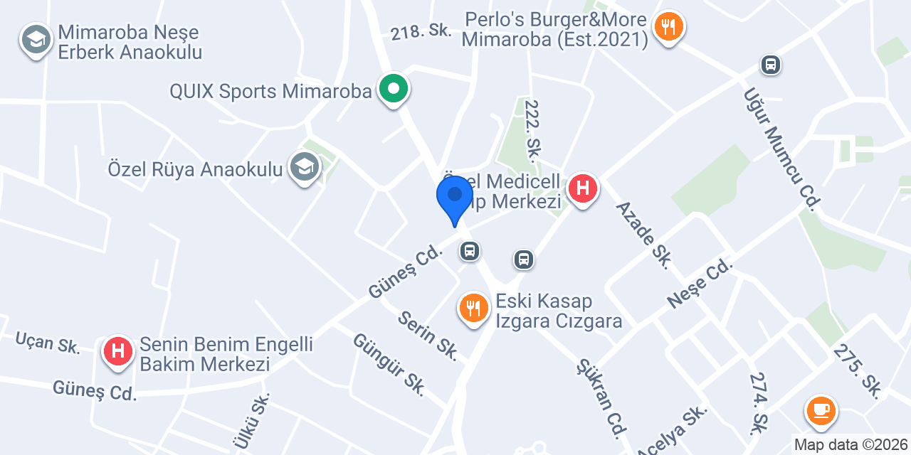 Mimaroba nalbur konumu