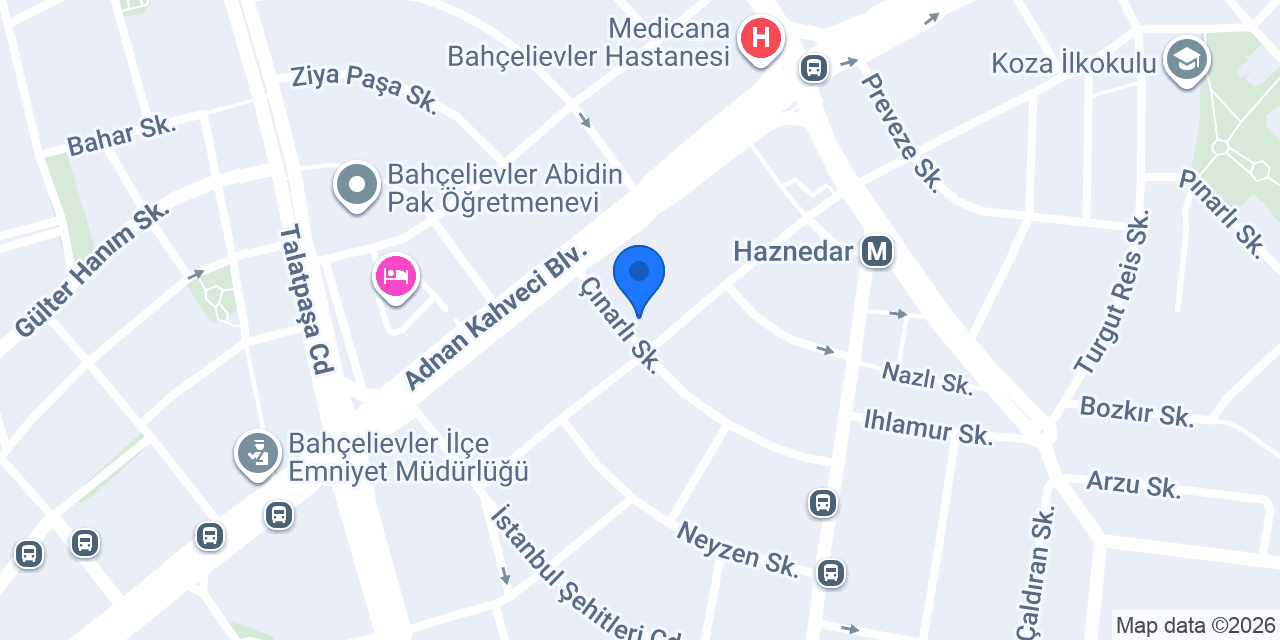 Express Ütücünüz konumu