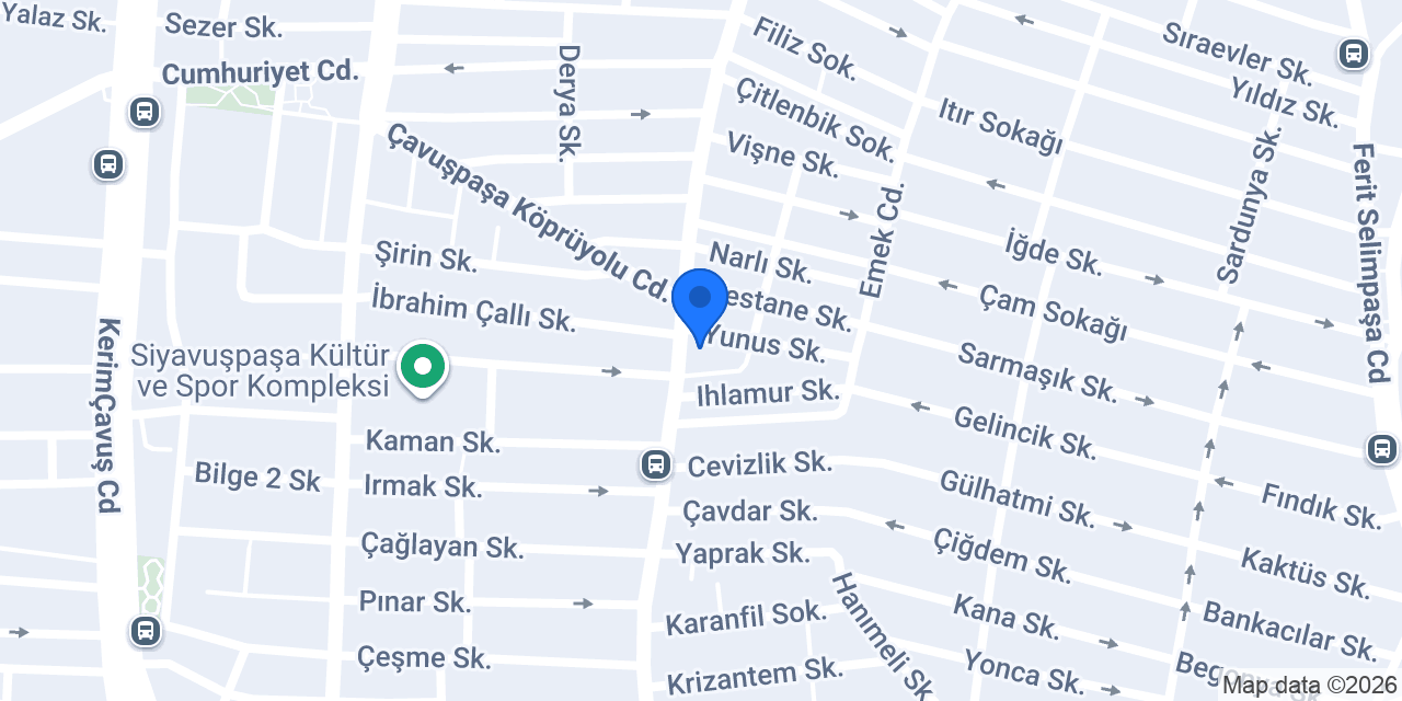 Dr. Gülsüm Özsağdıç konumu