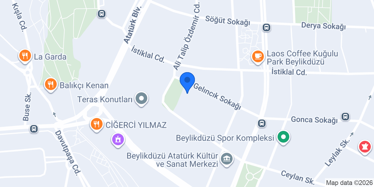 Little Caesars Beylikdüzü Şubesi konumu