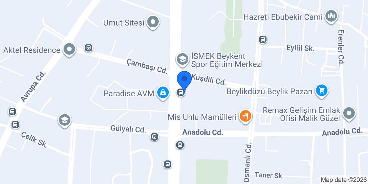 Beylikdüzü pimapen konumu