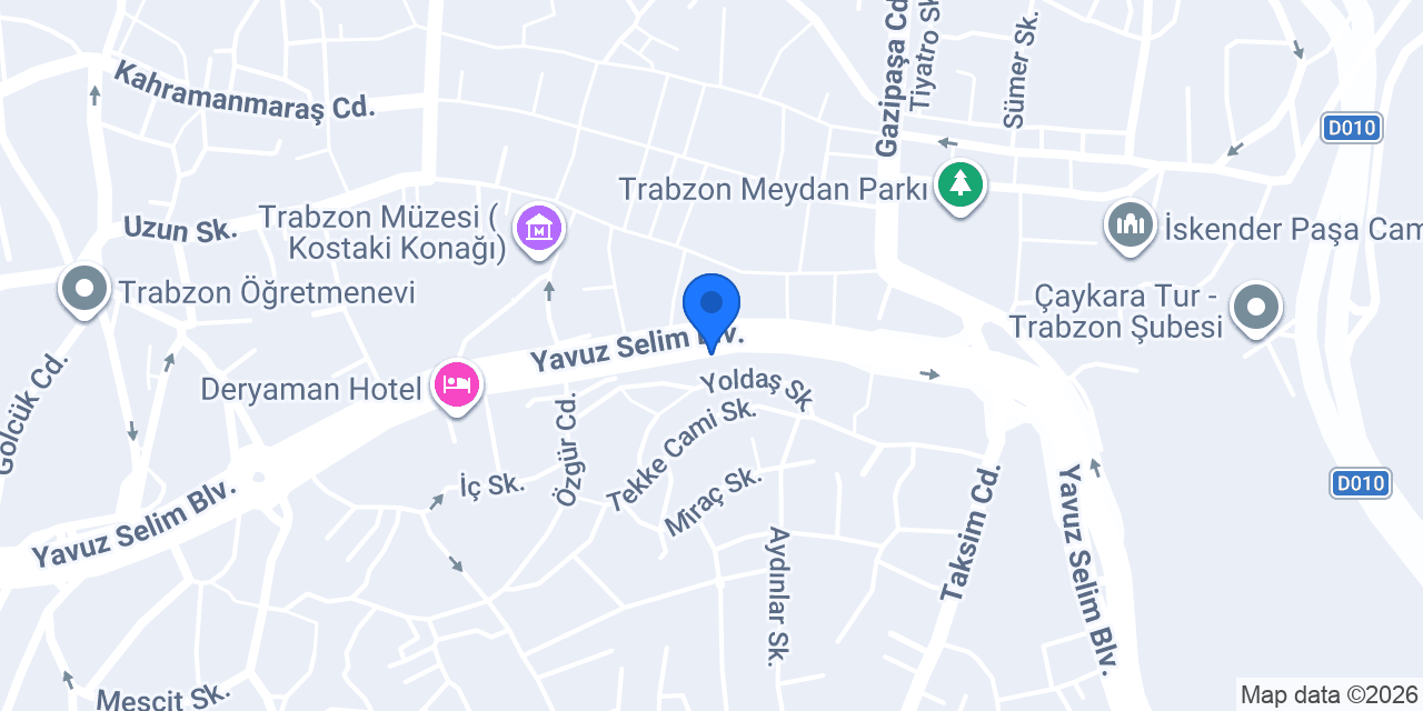 MÜGE DEKORASYON konumu