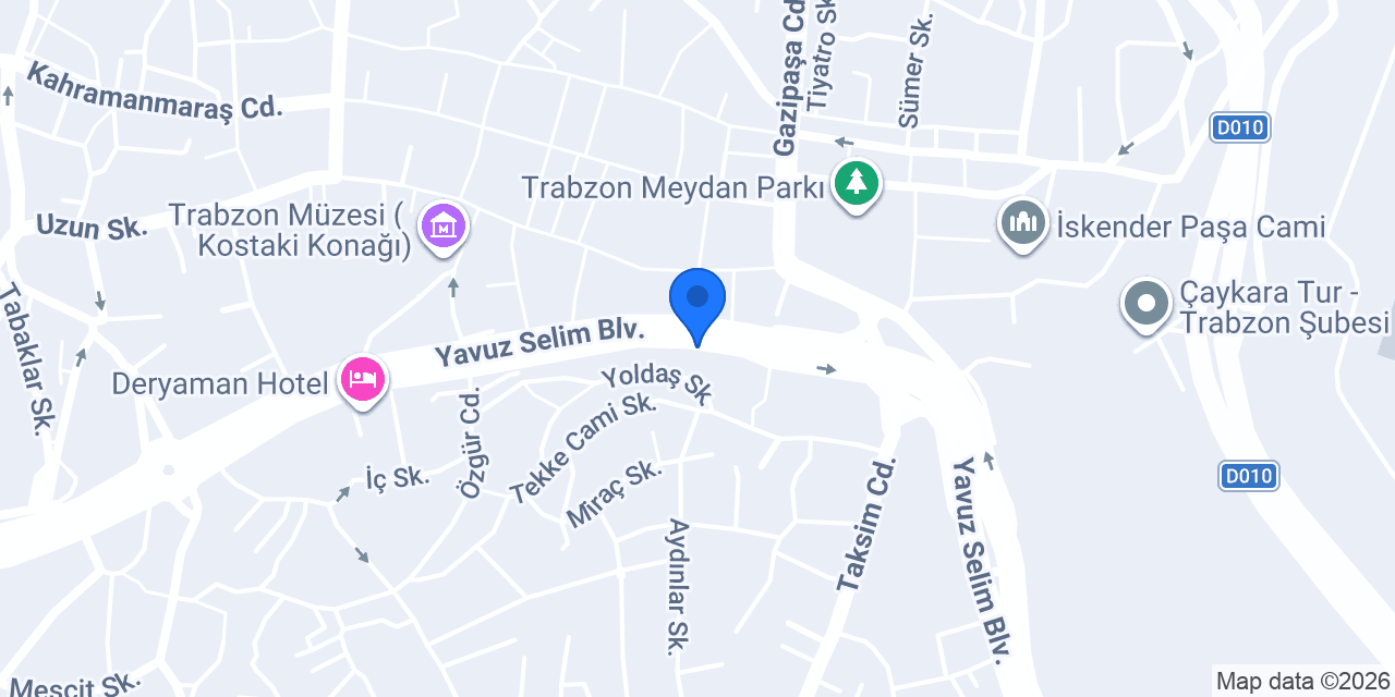 DENTELİT TRABZON konumu