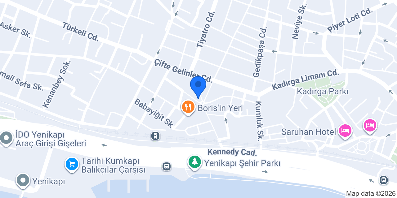 Kumkapı Köşem konumu