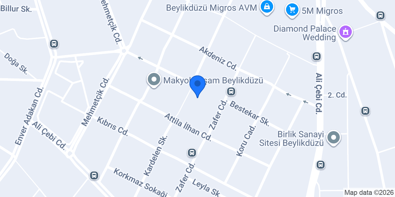 VANOS AUTO PARTS konumu