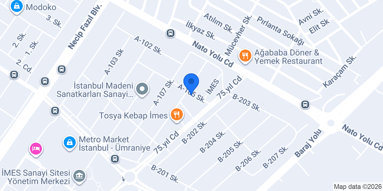 Cemre Elektrik konumu