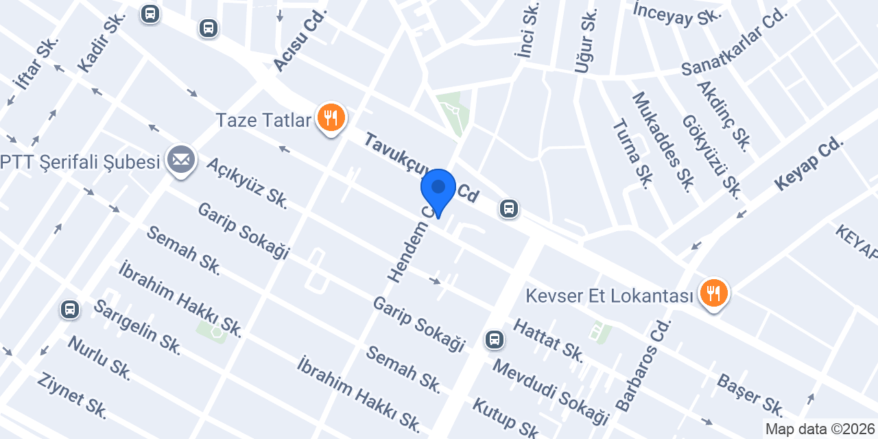 Akgül Hırdavat konumu