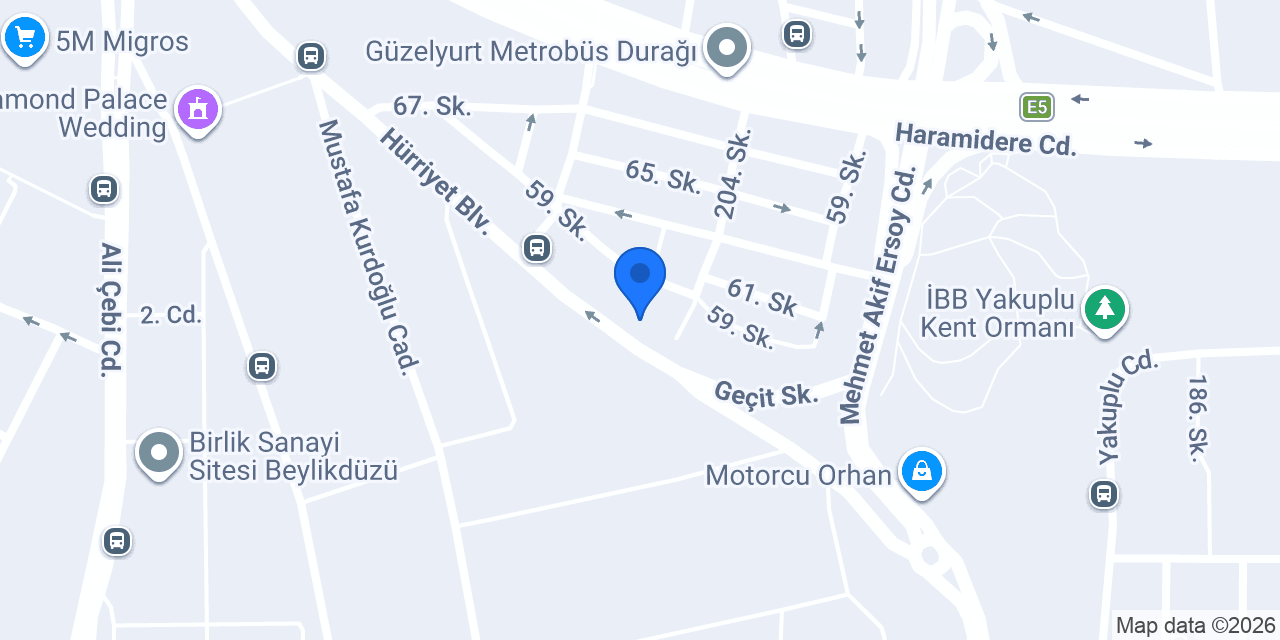 SMMM ERDİNÇ ŞEN konumu