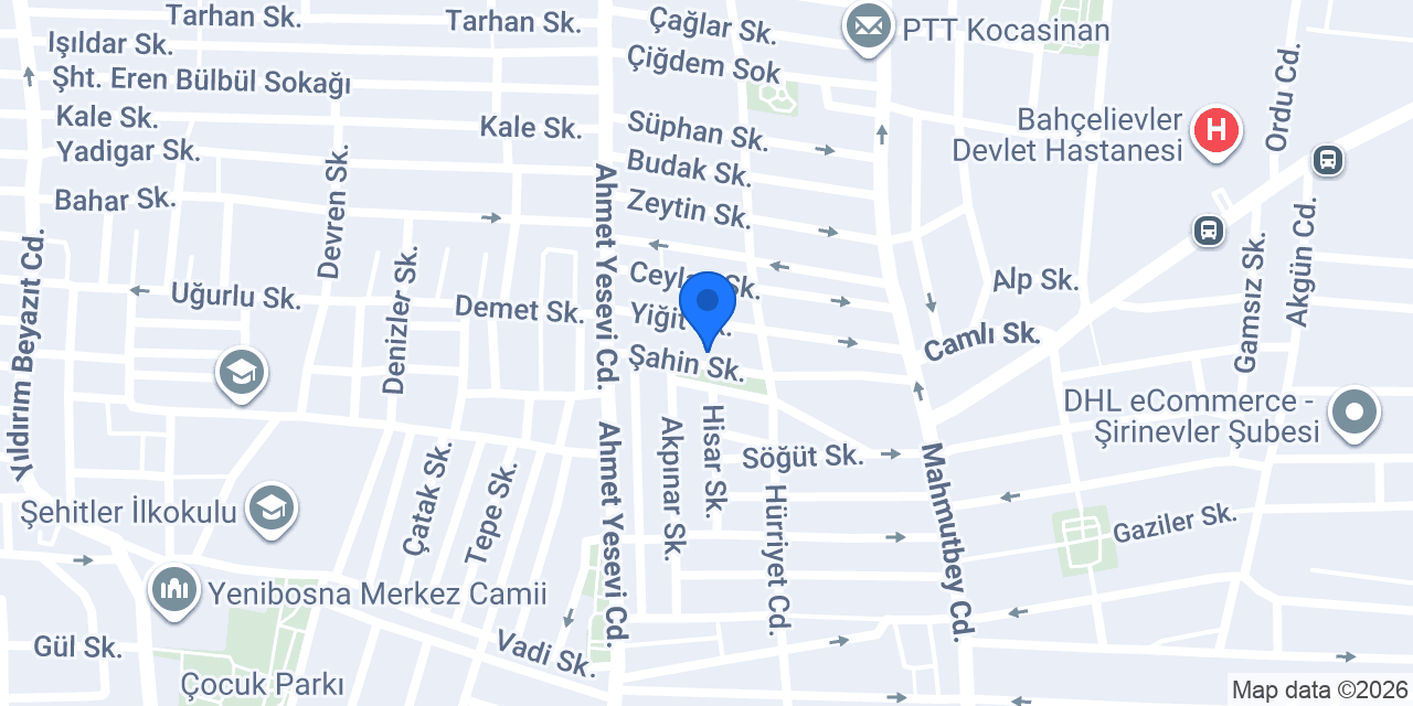 Atlas Otomatik Kapı konumu