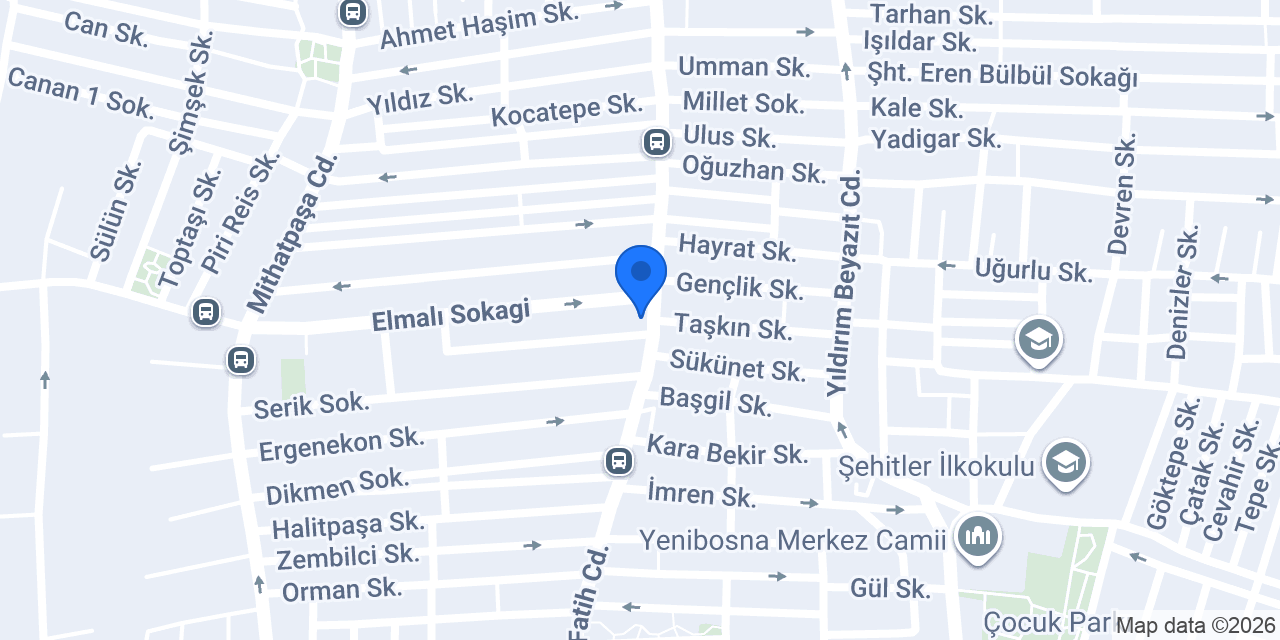 Börek ve Pide Evi konumu