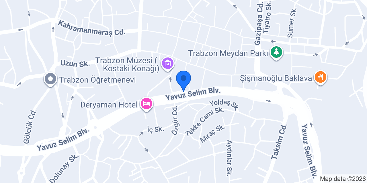 Trabzon Cep Servis konumu