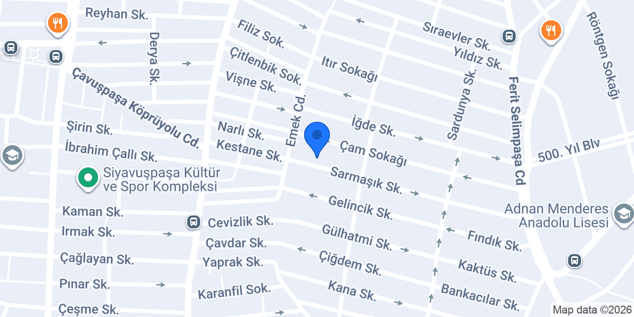 Bahar İnşaat Emlak konumu