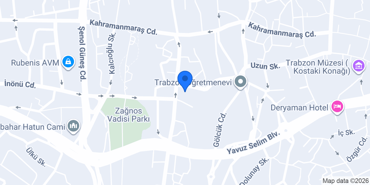 Trabzon Valiliği konumu