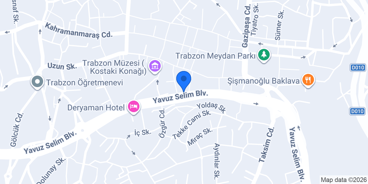 Yıldız Bayan Kuaförü konumu