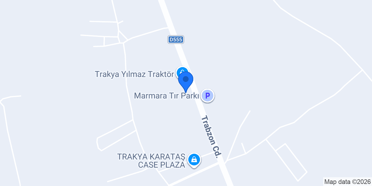 GÜRHAN TRAKTÖR TEKİRDAĞ konumu
