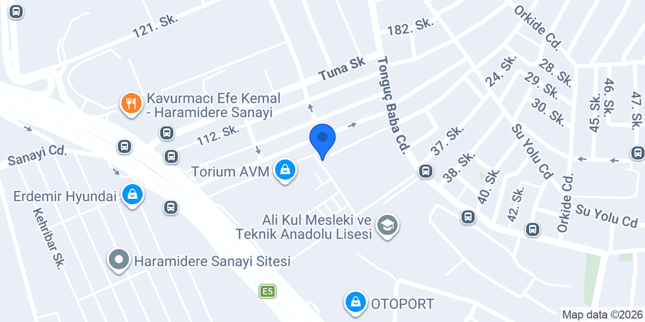 FIRIN SANATI TORİUM AVM konumu