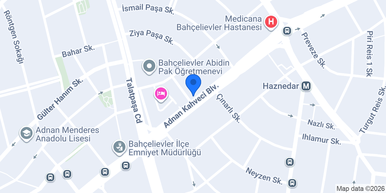 Haznedar konumu