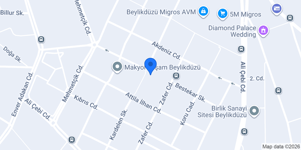 Desigram Coffee Co. Makyol konumu