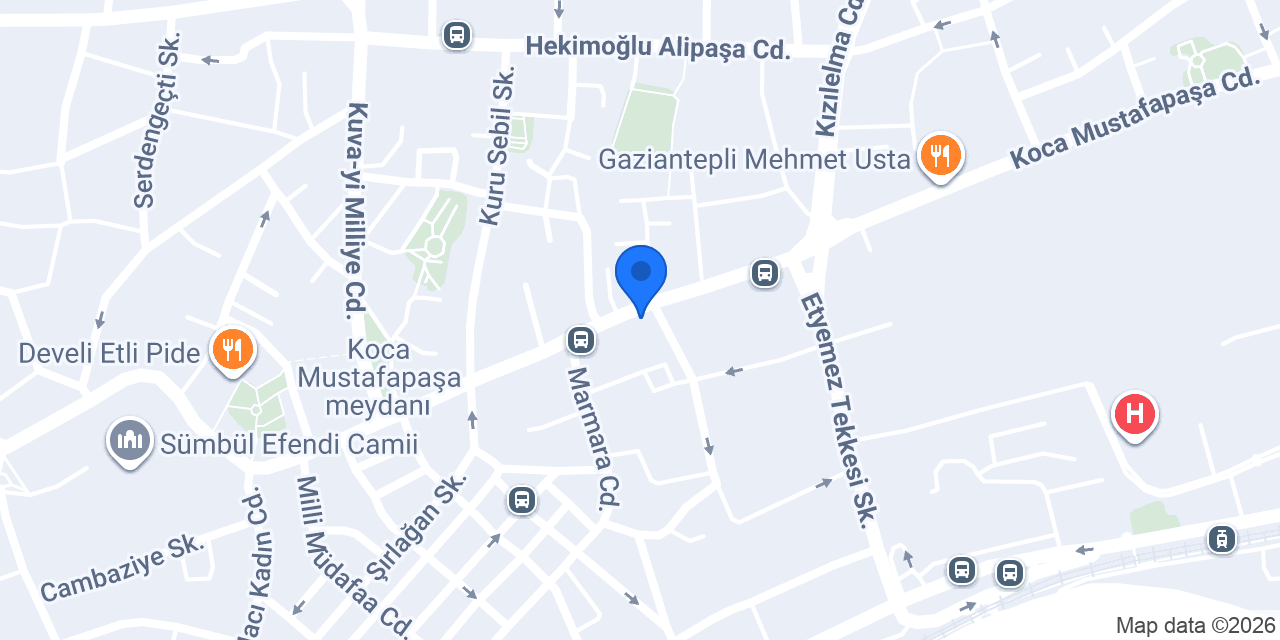 Paşa Veteriner Kliniği konumu