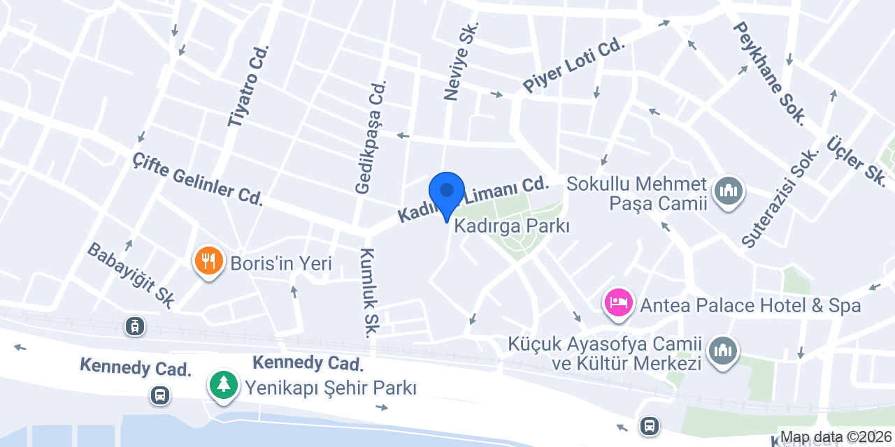 Pembekapı Sanat Atölyesi konumu