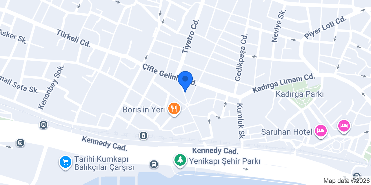 Kumkapı Hıstorical Restaurant konumu