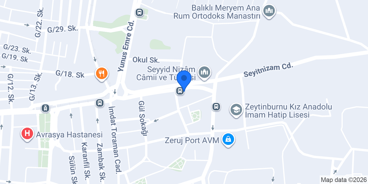 Aksene KUMAŞCILIK konumu