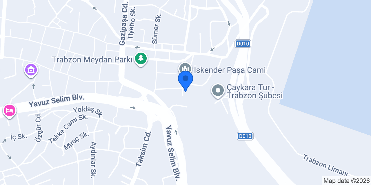 Şişmanoğlu Baklava konumu