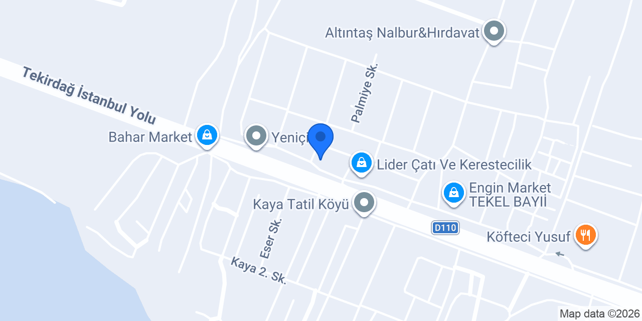 Girgin Mobilya Dekorasyon konumu