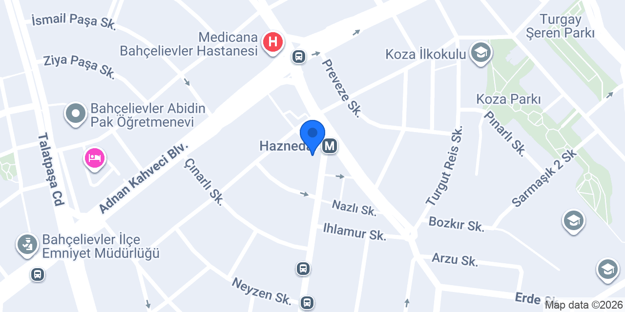 Pınar Döviz A.Ş. konumu