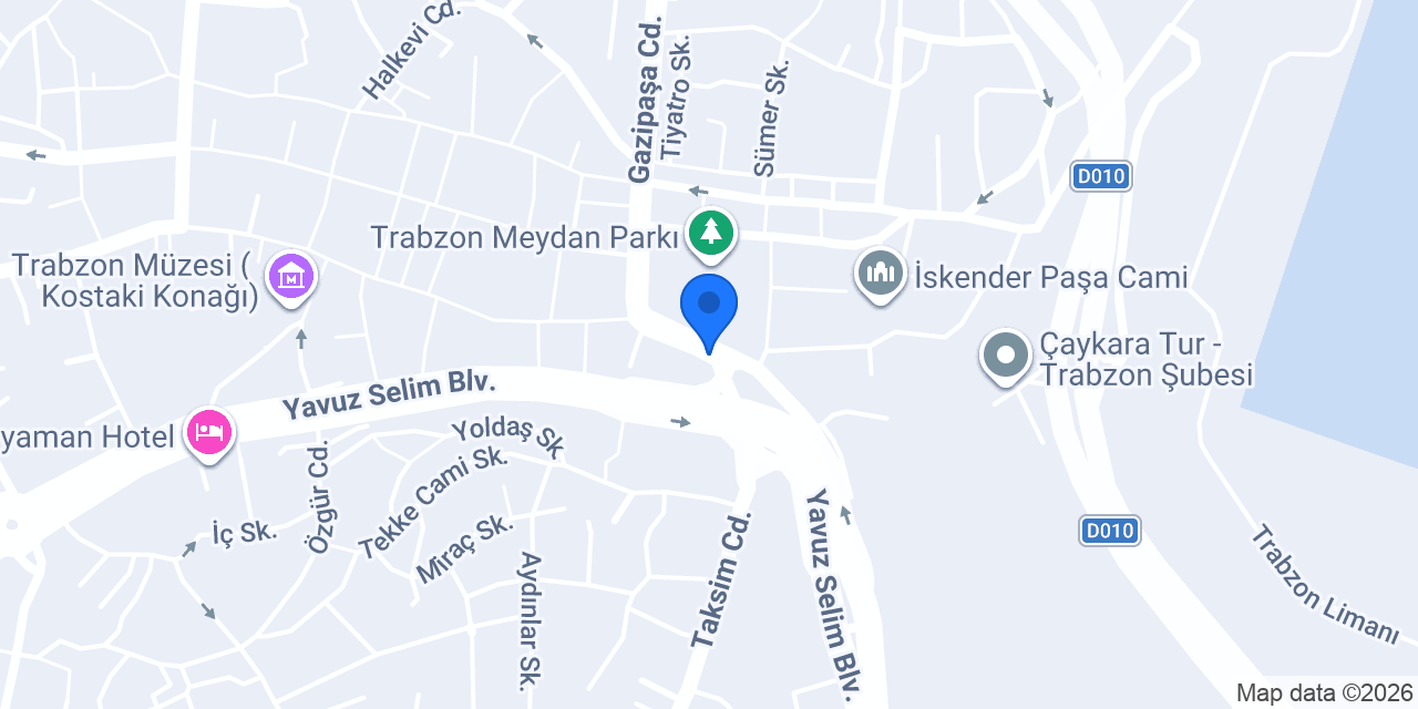 Trabzon Avukat | Buğra Anıl Aksu konumu