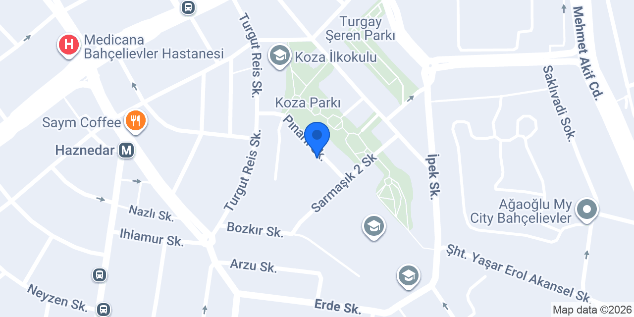 Vetlantis Veteriner Kliniği konumu