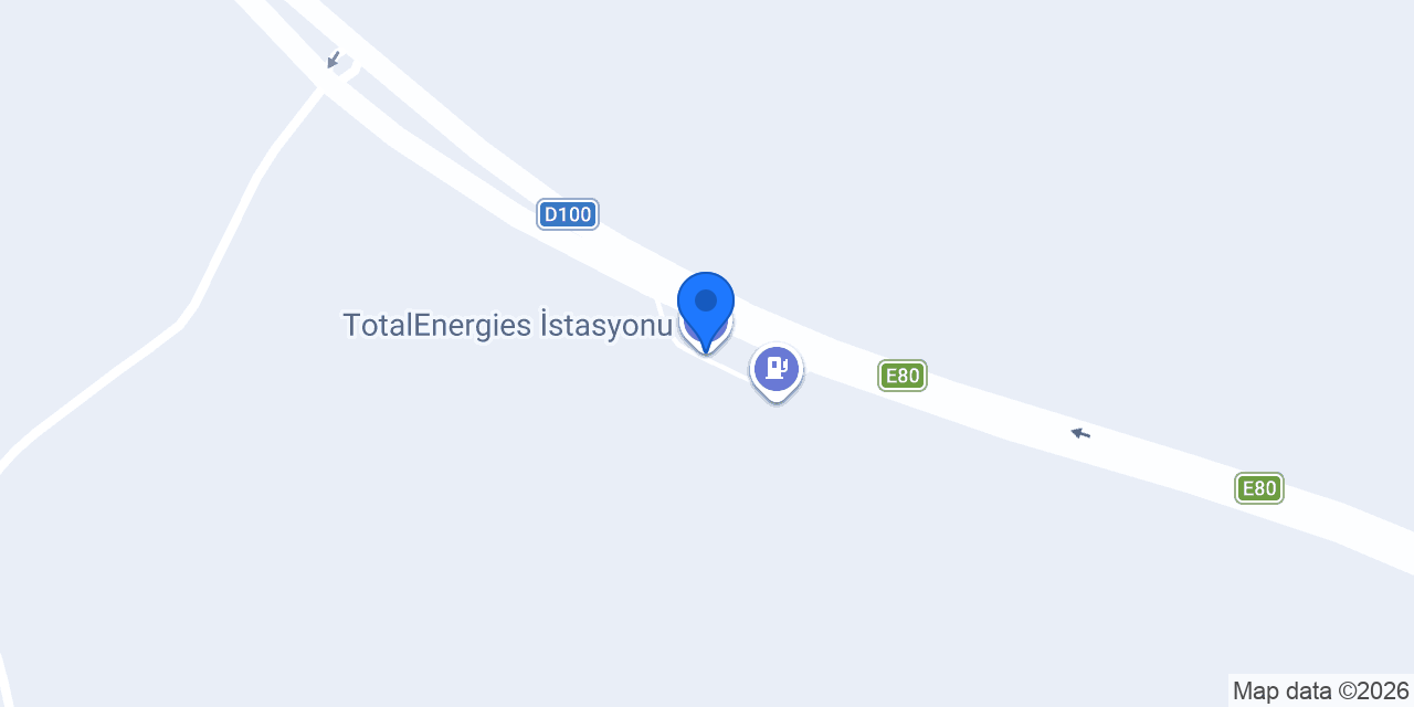 TotalEnergies İstasyonu konumu