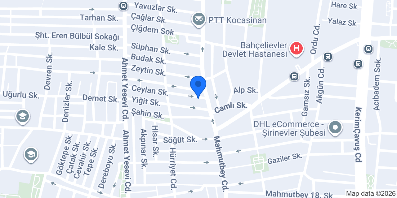 Atitek Bilgisayar konumu