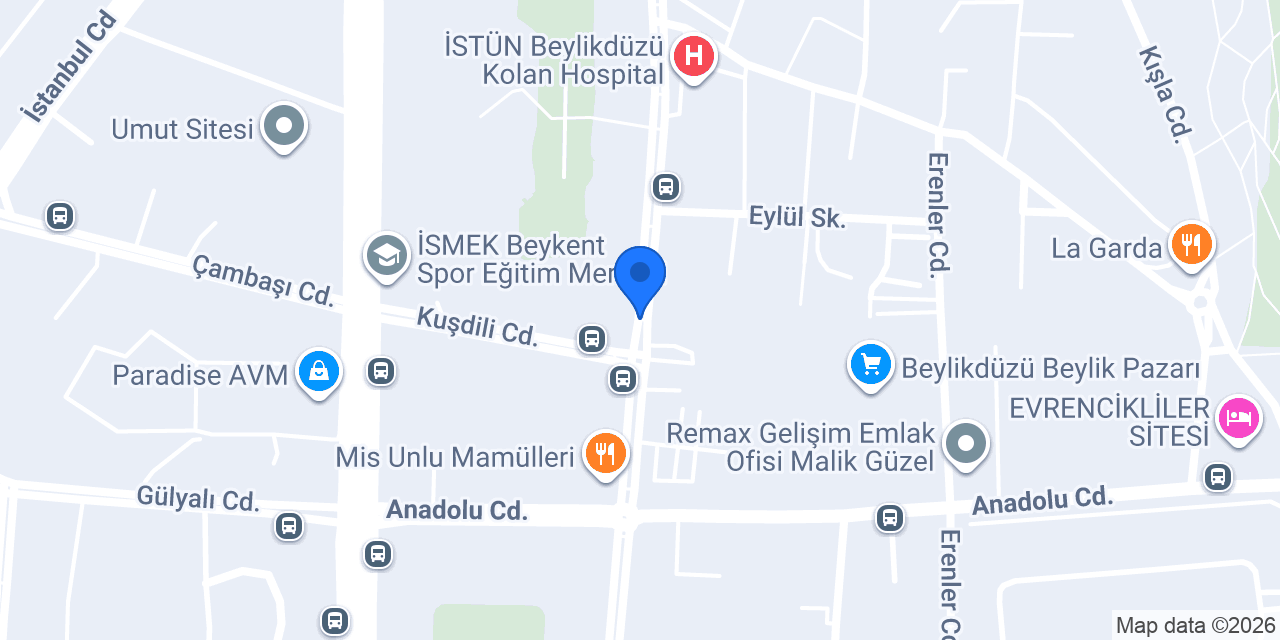 Melek Döner konumu