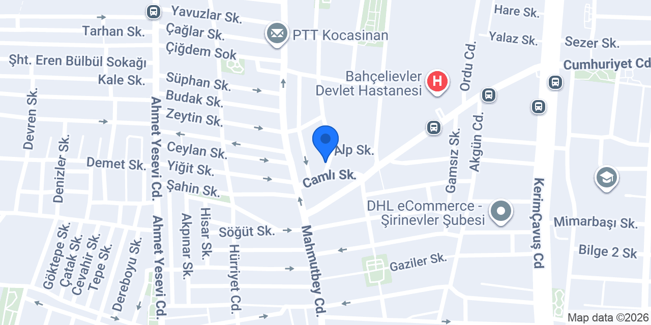Hilal Deniz Eczanesi konumu