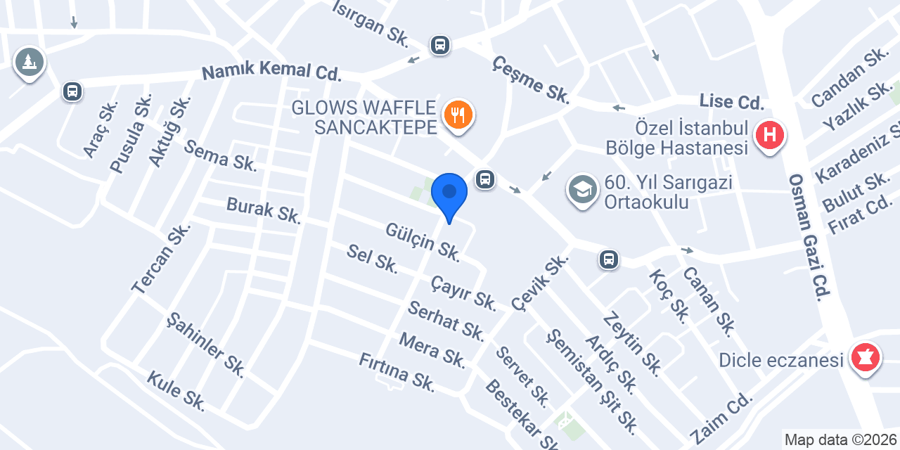Efg Medikal Malzemeler konumu